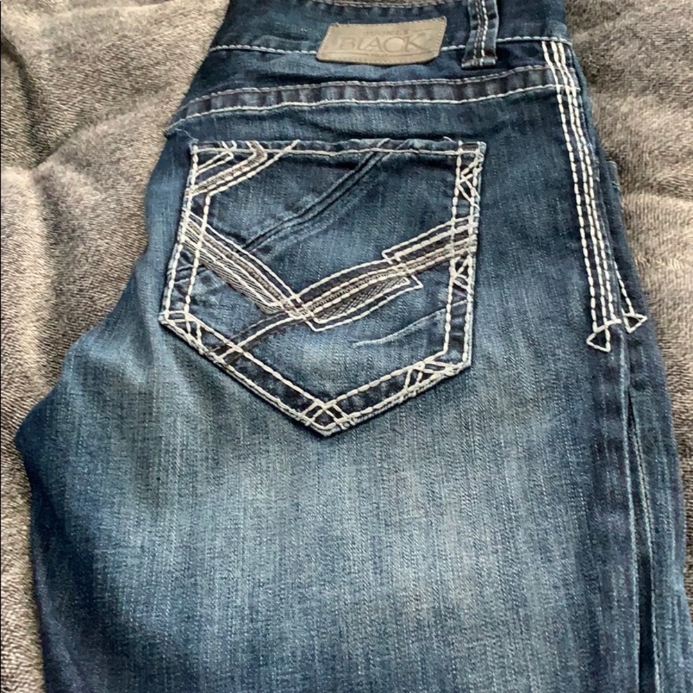 Men’s 32R Buckle Black Jeans